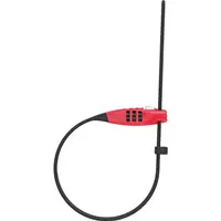ABUS Kabelschloss Combiflex TravelGuard red