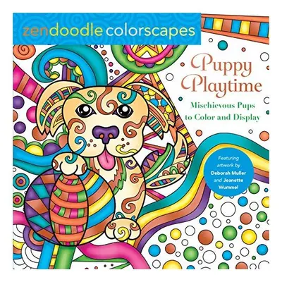 Zendoodle Colorscapes : Puppy Playtime
