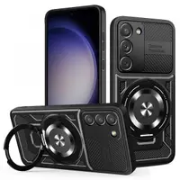 Husa pentru Samsung Galaxy S23 S911, Techsuit, RuggedCam, Neagra