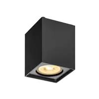Corp iluminat TAVAN, ALTRA DICE GU10 Luminita Plafonul, negru de interior de lumenul TAVAN sI Montat perete pe plan Suprafete, QPAR51, negru,