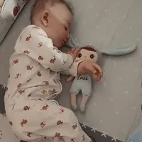 Papusa personalizata de plus Iepuras Baietel (mini)