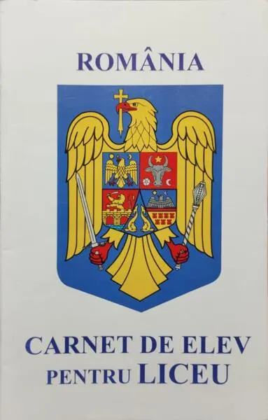 Carnet de elev pentru liceu