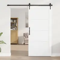 vidaXL Ușă de interior 93 x 202 cm placaj Alb
