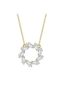 Colier din Argint 925 - Minimalist cu Zircon - 6104B