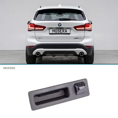Cameră marșarier BMW X1 2014-2017 în mâner AHD 1080P NTSC MOSERA