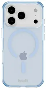 Husă Holdit – MagSafe, iPhone 17 Pro, Mineral Blue