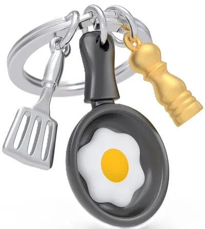 Breloc Metalmorphose - Breakfast Cooking