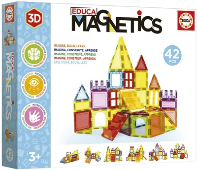 Constructor magnetic Educa - 42 piese