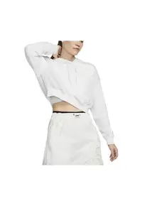 Hanorac Air Oversized Cropped Fleece - DV8048-121 21656 - Alb