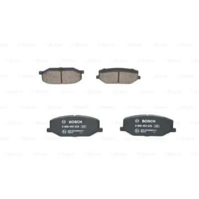 Set placute frana, frana disc BOSCH 0 986 460 935