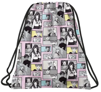 Geantă sport BackUp 6 A - Pastel Manga