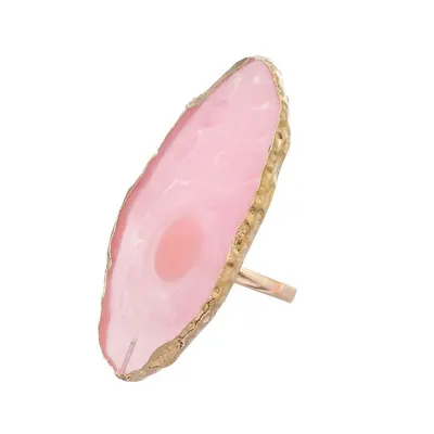 Inel Paleta pictura unghii, Nail Art, Roz