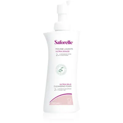 Saforelle Mousse ultra mild spuma de curatat pentru partile intime 250 ml