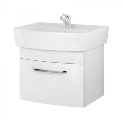 Dulap de baie Pure Alb pentru lavoar Pure 60 Cersanit