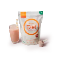 Diet - Pudră pentru Slăbit cu Aromă de Căpșuni, 850g | Orangefit