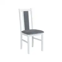 Scaun living BOSS XIV, gri, 43x40x94 cm