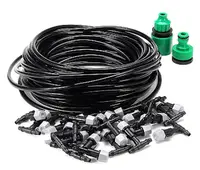Kit racire terasa cu vapori de apa furtun de 10 m si 10 de duze