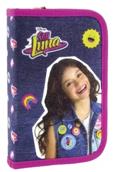 Penar școlar cu rechizite Derform Disney - Soy Luna, cu 1 fermoar