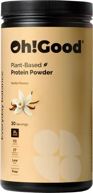 Proteine vegetale, vanilie, 900 g, Oh!Good