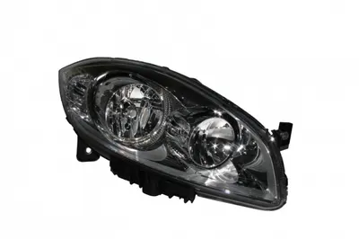 Far dreapta (H1 H7, reglaj electric, cu motoras, fundal negru) FIAT LINEA 2007-2015