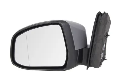 Oglinda stanga potrivit FORD FOCUS III dupa 2010 - electrica, asferic, crom, grunduita