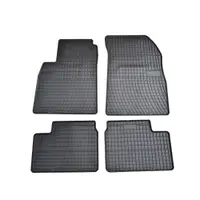 Set covorase auto din cauciuc Nissan Micra MK13 dupa 2010-2016, presuri FROGUM, negre, 4 buc.