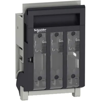 Intrerupator de siguranta, Fupact ISFT100, 100 A, DIN NH000, 3 poli, montare pe placa, conectori de cablu de 1,5 - 50 mm²