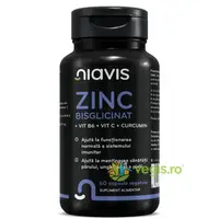 Zinc Bisglicinat + Vitamina B6 + Vitamina C + Curcumin 60cps