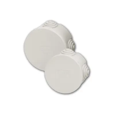 Doze Etanșe Rotunde cu Tetine – Capac Prin Presare Ip54 - Tip 65x35