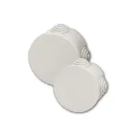 Doze Etanșe Rotunde cu Tetine – Capac Prin Presare Ip54 - Tip 65x35