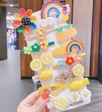 Set 14 Clame Par Multicolore pentru Copii - N11