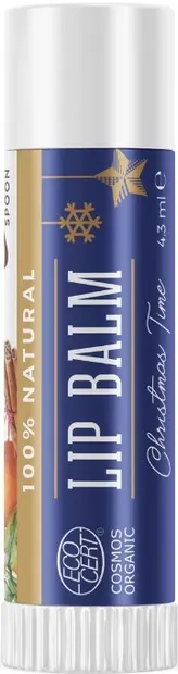 Wooden Spoon Balsam de buze Christmas Time, 4.3 ml
