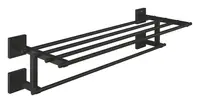 Suport prosop Grohe Start Cube, pe perete, 600 mm, metal, negru, 410992430