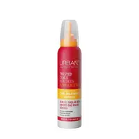 Tratament spuma pentru bucle cu Hibiscus si Unt de Shea, 150ml, Urban Care