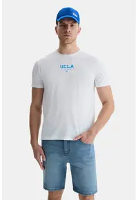 Tricou de bumbac Sherman - Alb optic