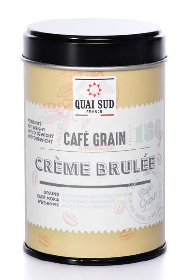 Cafea boabe cu aroma de creme brulee
