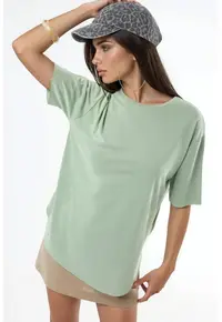 Tricou dama verde