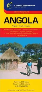Hartă rutieră Angola - Paperback - ***