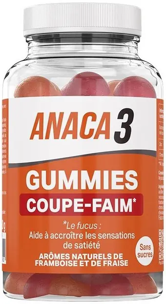 Coupe-Faim Formulă pentru apetit normal, 60 tablete de jeleu, Anaca3