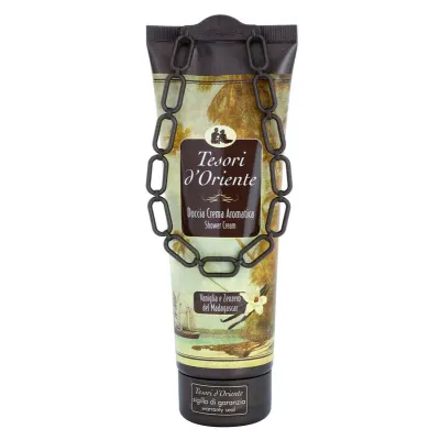 Tesori d'Oriente Vanilla & Ginger of Madagaskar gel de duș pentru femei 250 ml