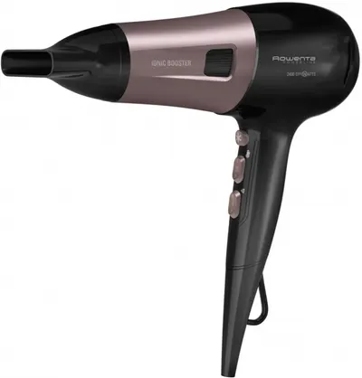 Uscător de păr Rowenta - CV5940F0, 2400W, 3 treaptă , negru /roz