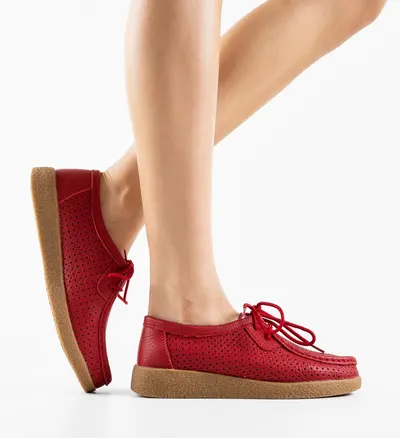 Pantofi Casual Yorker Rosii