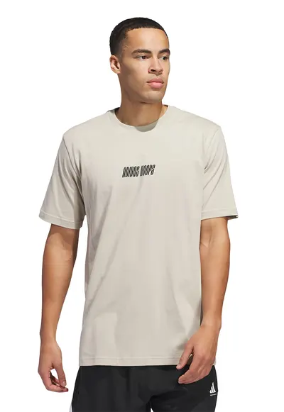 Tricou din bumbac pemtru baschet - Negru/Portocaliu mandarina/Crem