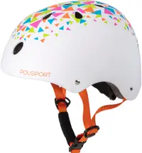 Cască Polisport - Urban Radical, 53-55 cm, alb