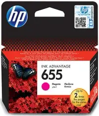 Cartus cerneala HP 655, acoperire 600 pagini (Magenta)