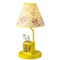 Veioza Yellow Butterfly Multicolor 1xE27 40W