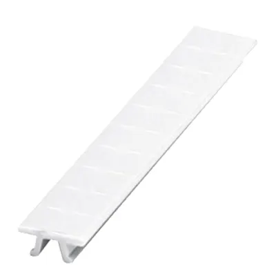Banda De Marcare Cu Clipsare, 6Mm, 10 Caractere 1 La 10, Print Orizontal, Alb