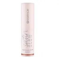 Essence Satin GLOW Luminous Shine Lipstick 01 Whole Latte Love