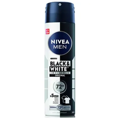 Deodorant Spray Nivea Men Invisible Black & White Power, 200 ml