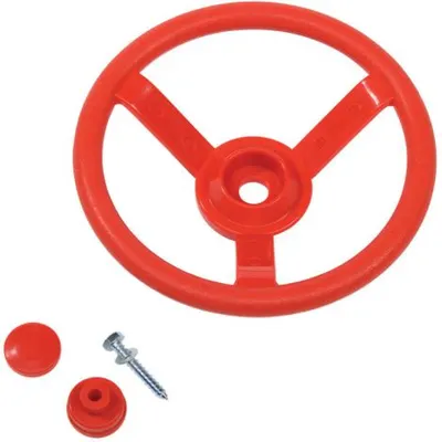 Carma pentru spatii joaca, Steering Wheel, rosie, KBT 501.020.001.001